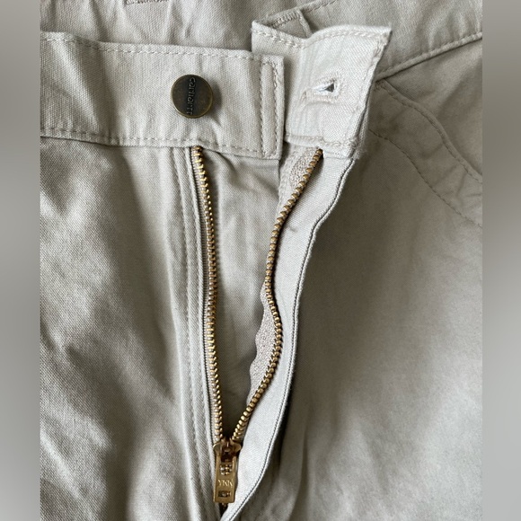 Carhartt Utility Work Pants Loose Relaxed Fit Canvas Khaki Tan 32X32 - Picture 12 of 12